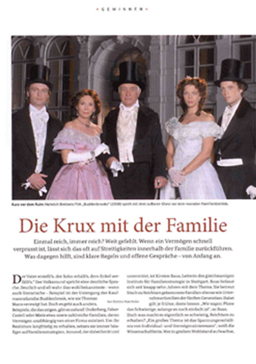 Die Krux mit der Familie